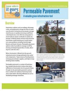 Permeable Pavement Series