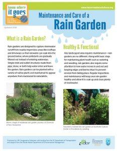  Rain Garden Maintenance