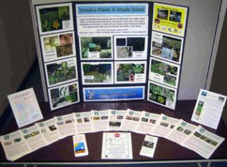 Outreach and Education materials about aquatic invasive species