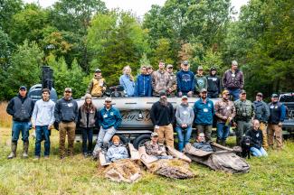 youth waterfowl hunt participants