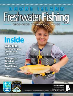 2024-25 RI Freshwater Fishing Regulation Guide Cover