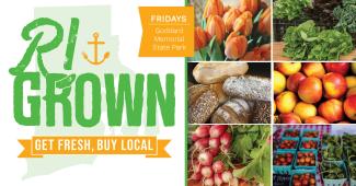 RI Grown Farmers Market Event Header