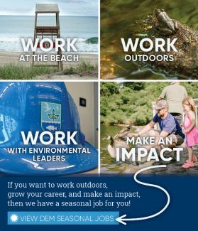 If you want to work outdoors, grow your career, and make an impact, then we have a seasonal job for you!